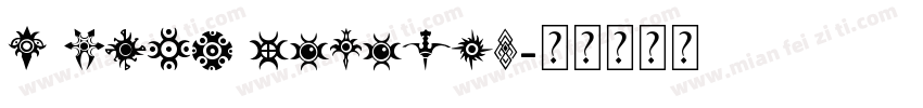 A Xins jewelry字体转换